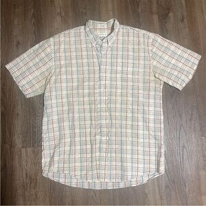 Cutter and Buck Men's‎ Multicolor Plaid Shirt XL